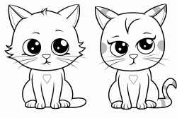 gatos tristes