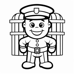 prisoner police machin