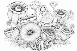 hemmorhoid shaped flowers