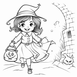 little girl gets kidnapped by evil witch