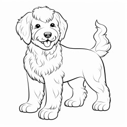 a goldendoodle dog