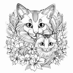 cat and a dog