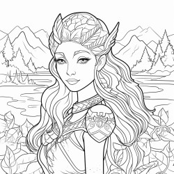 elf woman lake forest