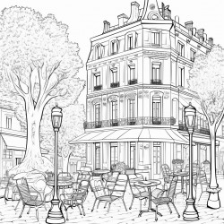 parisian cafe