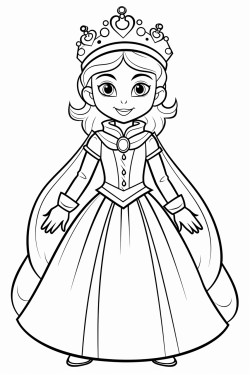 a kid with a snow queen costume
