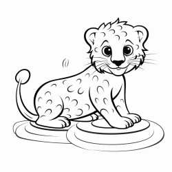 cheetah curling