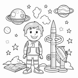 educational coloring book