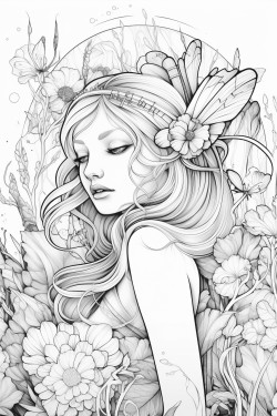 tropical forest jungle fairy