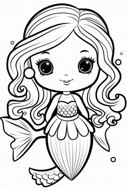 cute mermaid