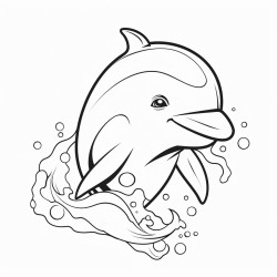 dolphin with ice cream