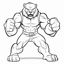 mean panther wrestler