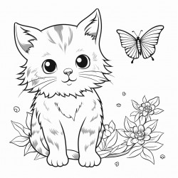 chat et oiseau