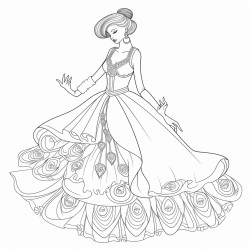 fashion designer peacock