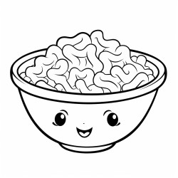 a bowl of macaroni and cheese
