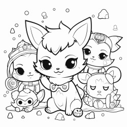 couverture de livre de coloriage animeaux