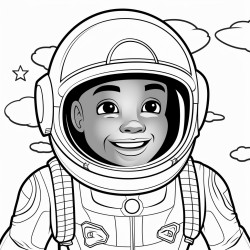 african american male astronaut