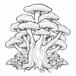 oak tree fairy mushrooms