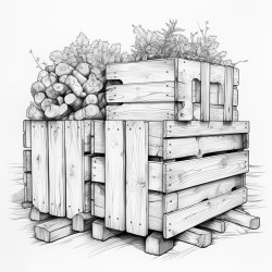 wooden crate