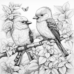 birds in nature