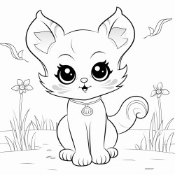 cute coloring book for toddlers