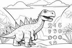 dinosaurs and numbers