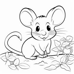 une souris