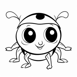 a cute ladybug