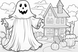 ghost halloween