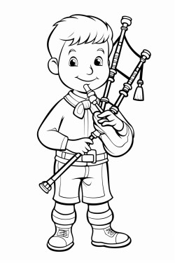 musical instrument the bagpipe