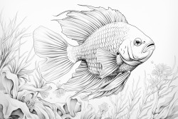 beta angel fish