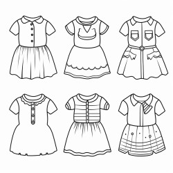 set of clothes