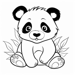 a cute panda
