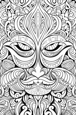 affirmation with pattern backround