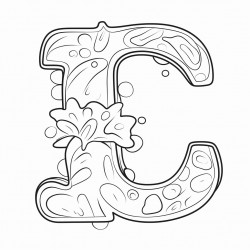 coloring letters