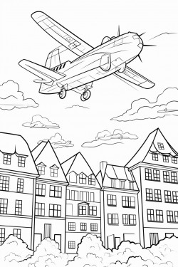 german planes drop leaflets on hamburg