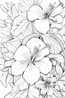 tropicl forest flowers