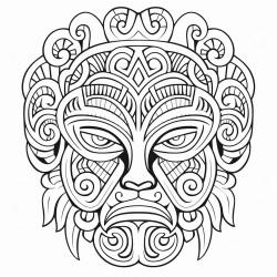 maori tattoo moko pattern