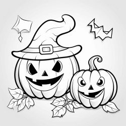 halloween coloring book