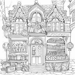 an old fashioned candy shop