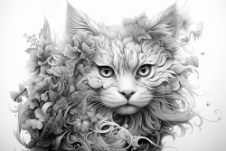 un gato