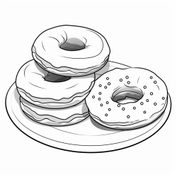 3 cookies and 2 donuts