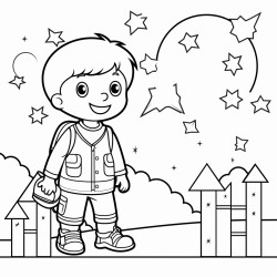 colouring page
