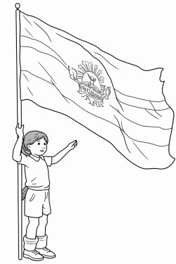 bandera de la polica nacional del ecuador