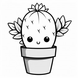 cartoon cactus