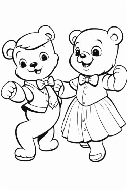 teddy bears dancing