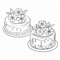 lemon cakes perfect for a spring or summer day
