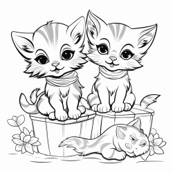 kitties ob the