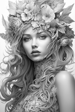 fiercely gorgeous woman