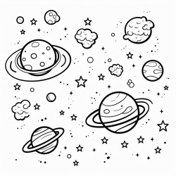 galaxy with universe