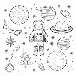 space exploration and underwater adventure